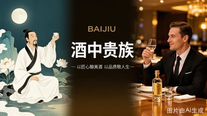 白酒跨屏对话